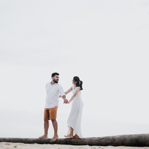 Baby shoot in knot wedding studio
